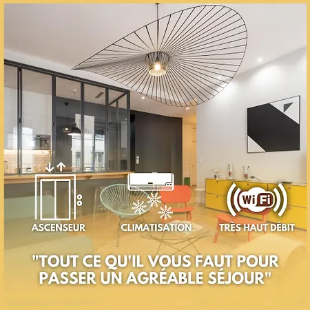 L'Atelier,T3,Au Pied De L'Opera, Climatise, Check-In Autonome 24H Sur 24H Apartment Lyon Exterior photo