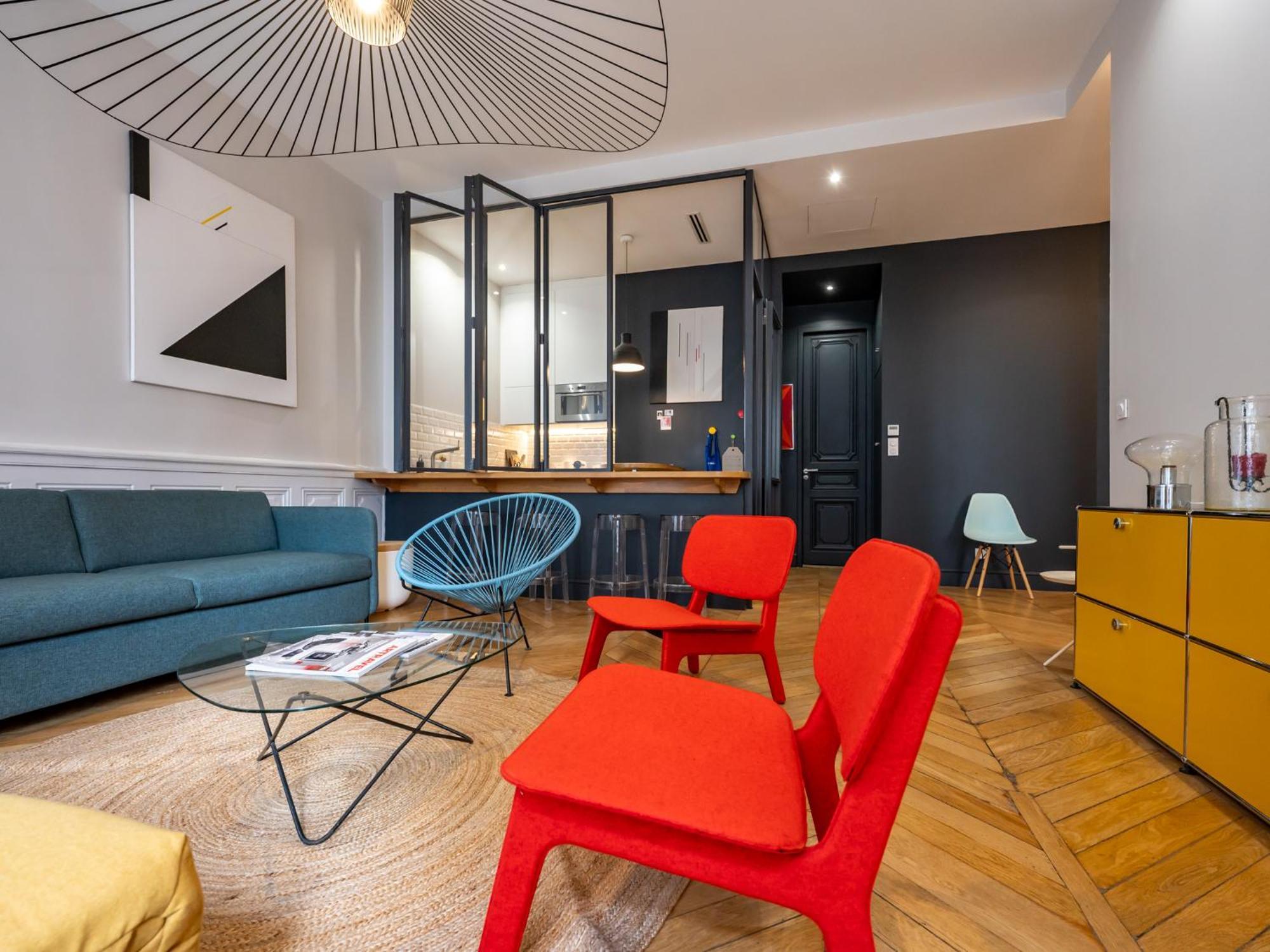 L'atelier,t3,au Pied De L'opera, Climatise, Check-in Autonome 24h Sur 24h Appartement *